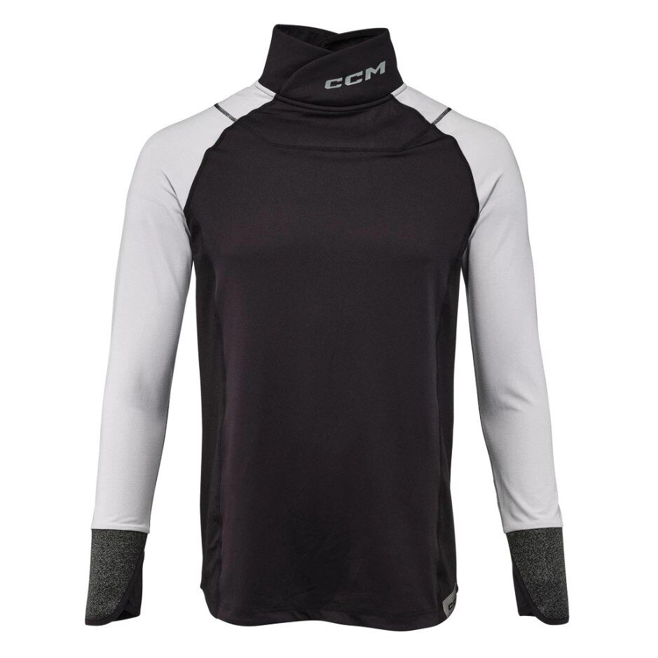 Triko s nákrčníkem CCM Base Layer Neck Guard JR