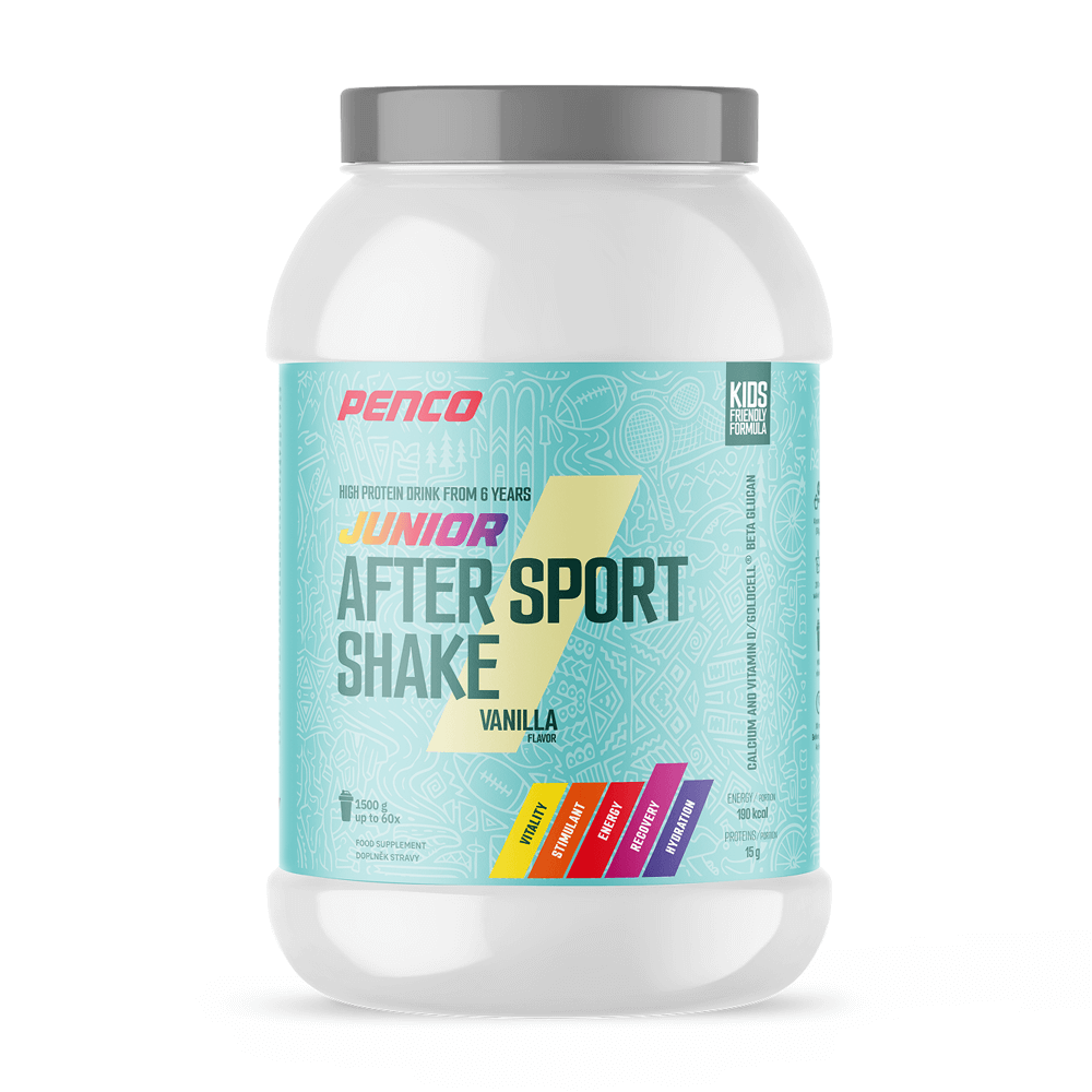 JUNIOR AFTER SPORT SHAKE 1500g vanilka