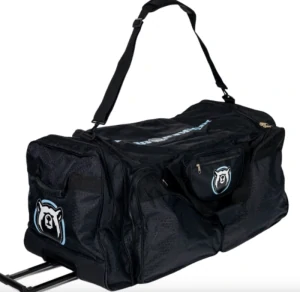 Hokejova taška Hockey Bear Wheel Bag Upgraded junior černá-modrá