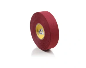 Tmavě červená textilní hokejová páska