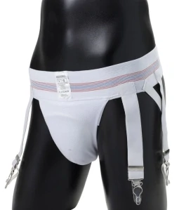 Hokejový suspenzor s podvazky Winnwell 3v1 Original ČERNÉ (YTH)