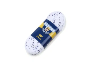 Bílé textilní tkaničky Howies