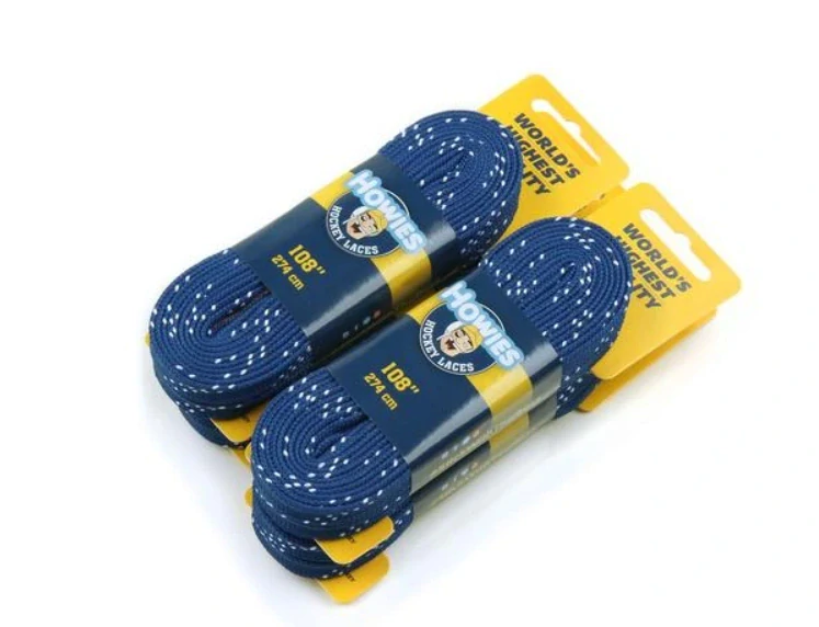 Tmavě modré textilní tkaničky