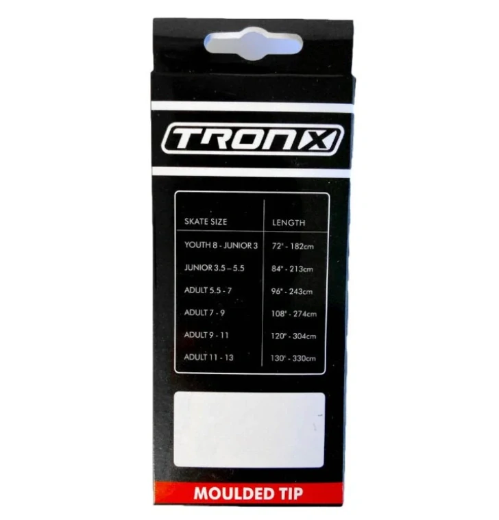 Černé textilní tkaničky TronX