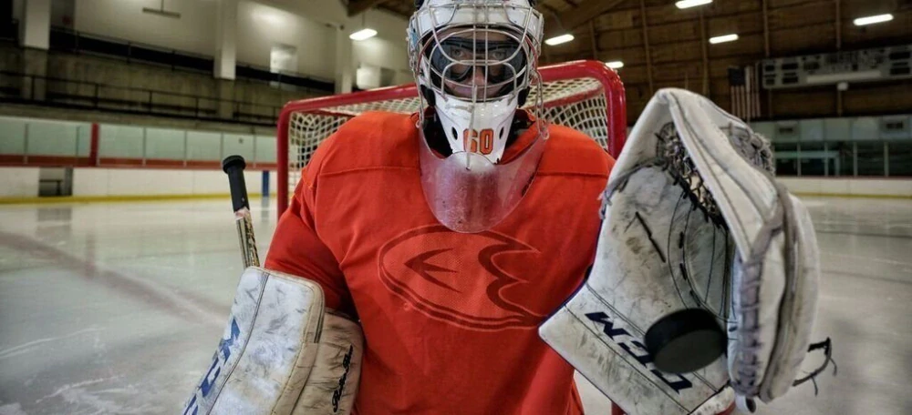 Brankářské brýle Swivel Vision