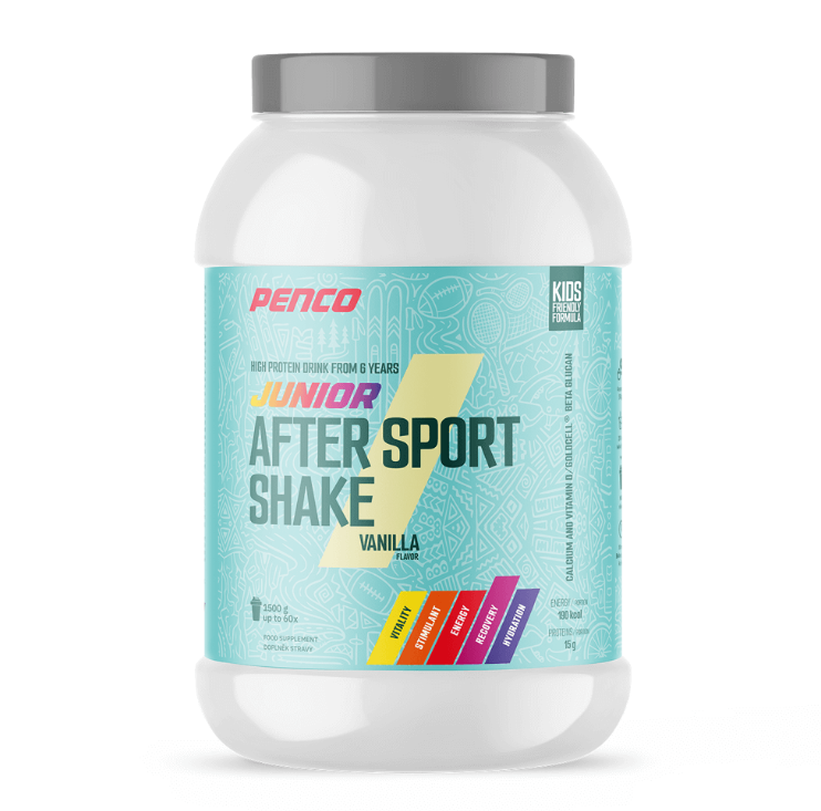 JUNIOR AFTER SPORT SHAKE 1500g vanilka