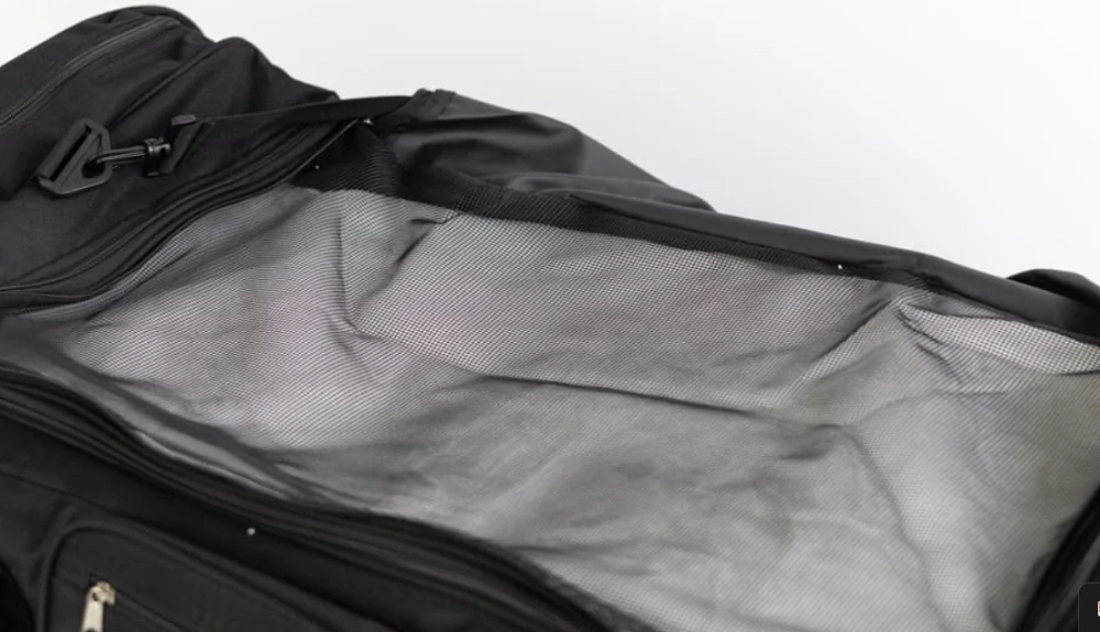 Hokejová taška Hockey Bear Carry Bag Upgraded SR černá-bílá