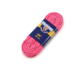 Růžové voskované tkaničky Howies